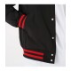 Chicago Bulls Bomber Black Cotton Jacket