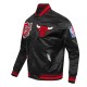 Chicago Bulls Classic Rib Satin Jacket