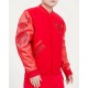 Chicago Bulls Classic Triple Red Wool Varsity Jacket Chicago Bulls Classic Triple Red Wool Varsity Jacket
