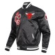 Chicago Bulls Diy Pick Stitch Classic Rib Satin Jacket Chicago Bulls Diy Pick Stitch Classic Rib Satin Jacket