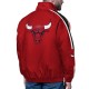 Chicago Bulls Freestyle Red Lightweight Full-Zip Jacket