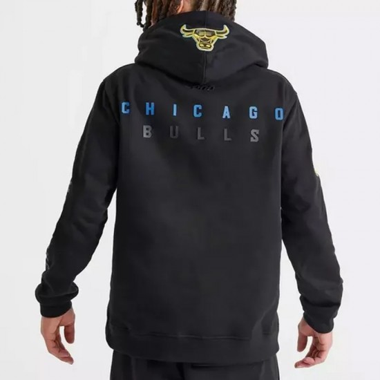 Chicago Bulls Gamma 6-Time Champs Black Pullover Hoodie