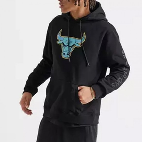 Chicago Bulls Gamma 6-Time Champs Black Pullover Hoodie