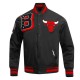 Chicago Bulls Mashup Classic Rib Satin Jacket Chicago Bulls Mashup Classic Rib Satin Jacket
