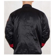 Chicago Bulls NBA Black Jacket