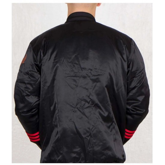 Chicago Bulls NBA Black Jacket Chicago Bulls NBA Black Jacket