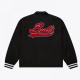 Chicago Bulls Oversweep Black Varsity Wool Jacket