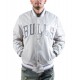 Chicago Bulls Satin Silver Bomber Jacket Chicago Bulls Satin Silver Bomber Jacket