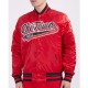 Chicago Bulls Script Tail Satin Jacket