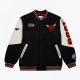 Chicago Bulls Team History Black Varsity Jacket Chicago Bulls Team History Black Varsity Jacket