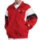 Chicago Bulls Yard Line Red Full-Zip Jacket Chicago Bulls Yard Line Red Full-Zip Jacket