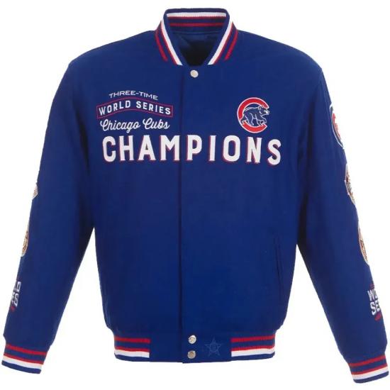 Chicago Cubs Championship Wool Jacket Chicago Cubs Championship Wool Jacket