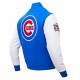 Chicago Cubs Home Town Blue Wool Varsity Jacket Chicago Cubs Home Town Blue Wool Varsity Jacket