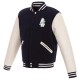 Chicago Cubs Navy and White Varsity Jacket