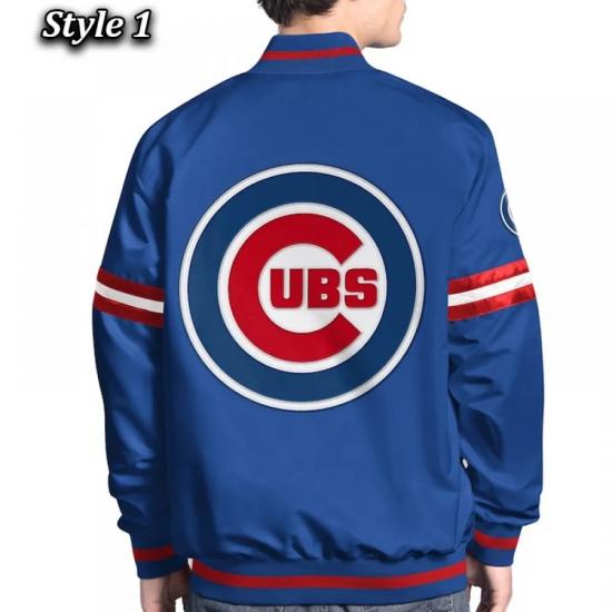 Chicago Cubs Varsity Scout Satin Jacket Chicago Cubs Varsity Scout Satin Jacket