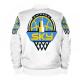 Chicago Sky White Satin Varsity Jacket