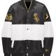 Chicago White Sox Black Satin Varsity Jacket Chicago White Sox Black Satin Varsity Jacket