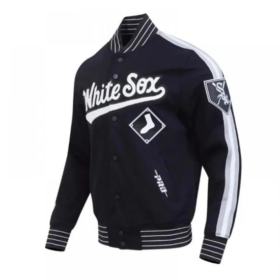Chicago White Sox Green/Black Game Day Jacket with Current Logo