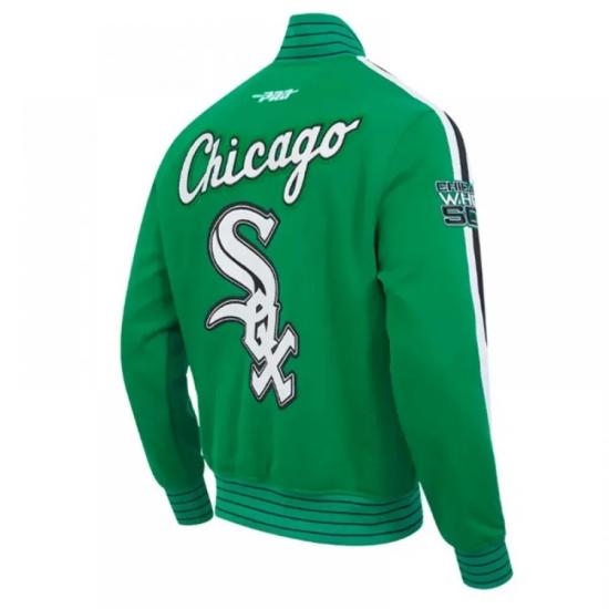 Chicago White Sox Green/Black Game Day Jacket with Current Logo