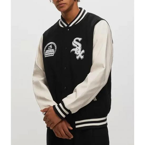 Chicago White Sox New Era Wool Varsity Jacket Chicago White Sox New Era Wool Varsity Jacket