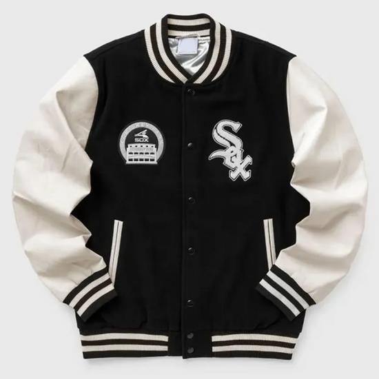 Chicago White Sox New Era Wool Varsity Jacket Chicago White Sox New Era Wool Varsity Jacket