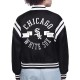 Chicago White Sox Printed Logo Varsity Satin Jacket Chicago White Sox Printed Logo Varsity Satin Jacket
