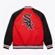 Chicago White Sox Vintage Logo Double Clutch Red Satin Jacket