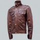 Chocolate Brown Leather Jacket Men's Chocolate Brown Leather Jacket Men's