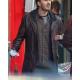 Chris Evans Red One Brown Real Leather Jacket Chris Evans Red One Brown Real Leather Jacket