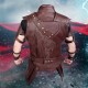 Chris Hemsworth Thor Ragnarok Brown Leather Vest With Removable Belts Chris Hemsworth Thor Ragnarok Brown Leather Vest With Removable Belts