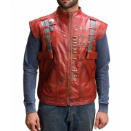 Chris Pratt Guardians of The Galaxy Genuine Leather Vest