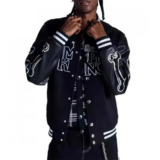 Christmas Jack Pumpkin King Varsity Jacket Christmas Jack Pumpkin King Varsity Jacket