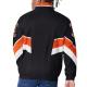 Cincinnati Bengals Captain Black Varsity Satin Jacket