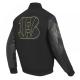 Cincinnati Bengals Full-Zip Black Varsity Jacket Cincinnati Bengals Full-Zip Black Varsity Jacket