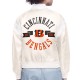 Cincinnati Bengals Printed Logo Varsity Satin Jacket Cincinnati Bengals Printed Logo Varsity Satin Jacket