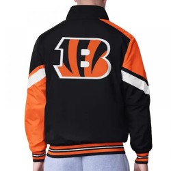 Cincinnati Bengals Strong Arm Black Full-Zip Jacket