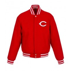 Cincinnati Reds Letterman Red Jacket