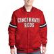 Cincinnati Reds Varsity Scout Satin Jacket Cincinnati Reds Varsity Scout Satin Jacket