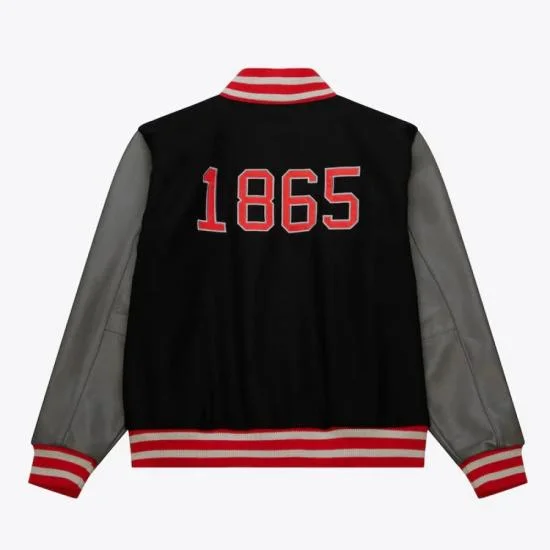 Clark Atlanta University Panthers Homecoming Black Varsity Jacket Clark Atlanta University Panthers Homecoming Black Varsity Jacket