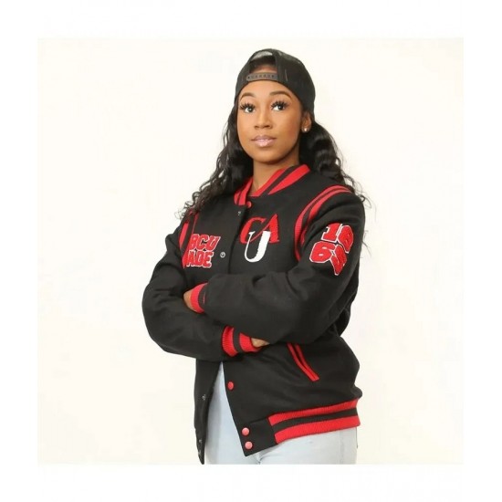 Clark Atlanta University Unisex Varsity Jacket Clark Atlanta University Unisex Varsity Jacket