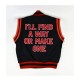 Clark Atlanta University Varsity White And Black Jacket Clark Atlanta University Varsity White And Black Jacket