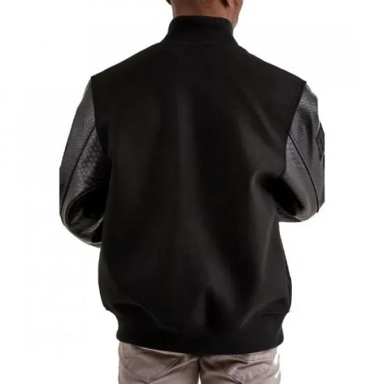 Classic Chicago Bulls Black Varsity Jacket Classic Chicago Bulls Black Varsity Jacket