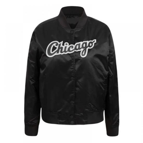 Classic Chicago White Sox Satin Jacket Classic Chicago White Sox Satin Jacket