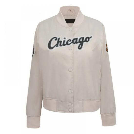 Classic Chicago White Sox Satin Jacket Classic Chicago White Sox Satin Jacket