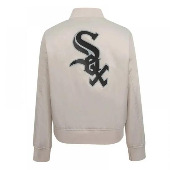 Classic Chicago White Sox Satin Jacket Classic Chicago White Sox Satin Jacket