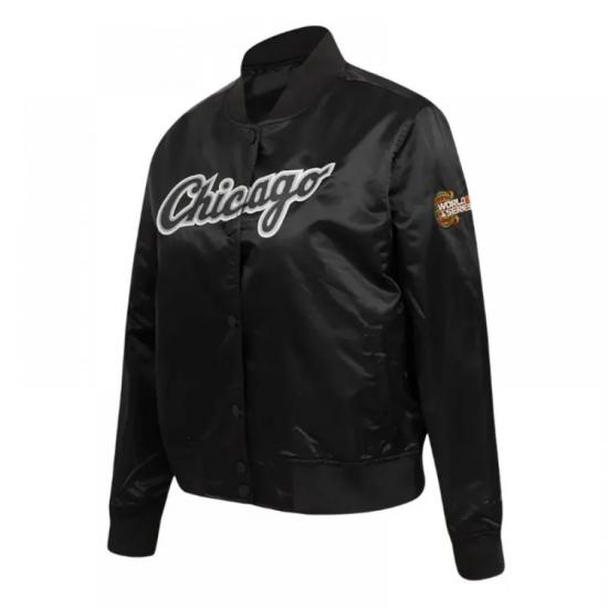 Classic Chicago White Sox Satin Jacket Classic Chicago White Sox Satin Jacket