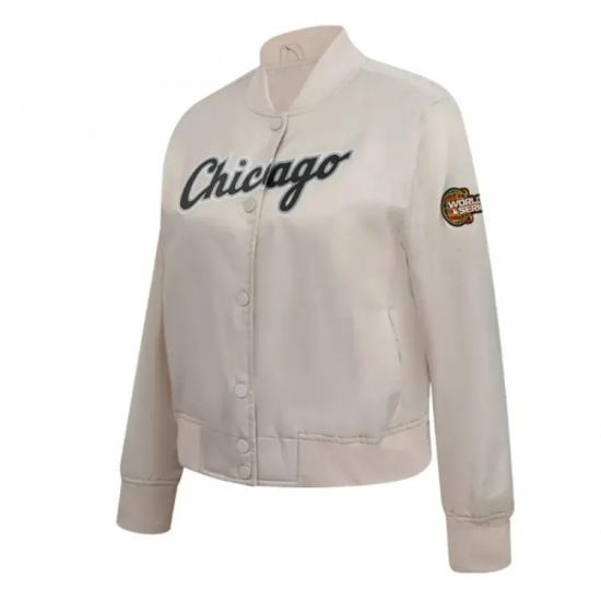 Classic Chicago White Sox Satin Jacket Classic Chicago White Sox Satin Jacket