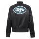 Classic New York Jets Black Satin Jacket