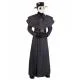 Classic Plague Doctor Halloween Black Wool Coat Classic Plague Doctor Halloween Black Wool Coat