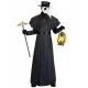 Classic Plague Doctor Halloween Black Wool Coat Classic Plague Doctor Halloween Black Wool Coat